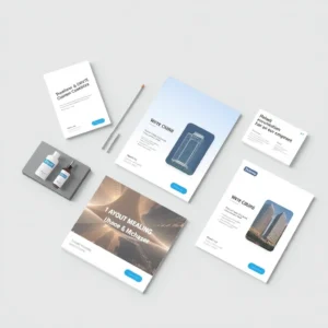 تصميم المواد الإعلانية