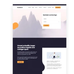 تصميم صفحات الهبوط