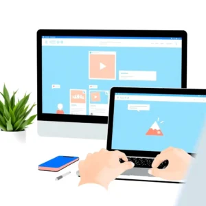 إدارة حسابات وسائل التواصل الاجتماعي